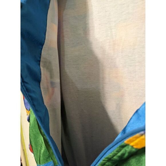 Colorful Geometric Women's Jacket - Picture 3 of 16